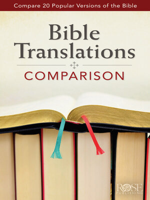 cover image of Bible Translations Comparison